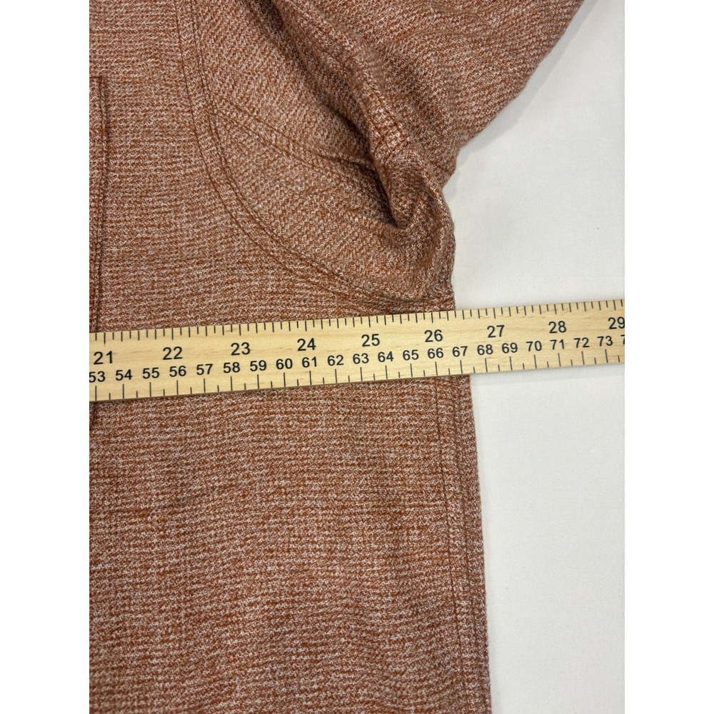NWT Duluth Trading Flannel Shirt Kennesaw Relax Fit Long Sleeve Men's XL Orange - Picture 13 of 15